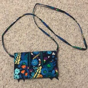 Vera Bradley sling wallet purse